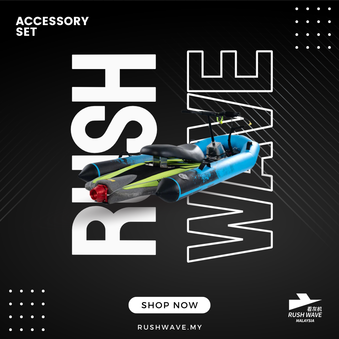 RUSH WAVE Malaysia Official | Suitable For Our Electric Surfboard | Accessory set