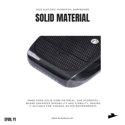 RUSH WAVE | Electric Hydrofoil Surfboard | Carbon Fibre | Efoil Y1