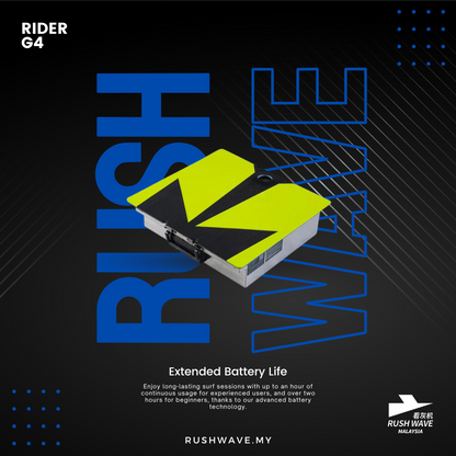 RUSH WAVE Malaysia Official | Electric Surfboard | SINGLE SPRAY EPP RIDER G4 | MOST